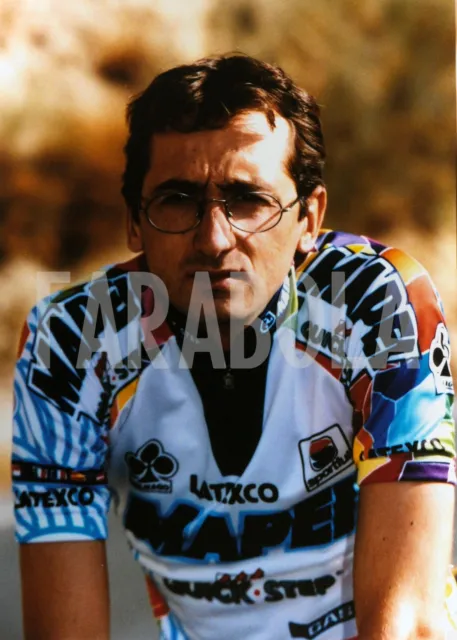 Photo de presse vintage Cyclisme, Andrea Noé, 1999, tirage 25 X 18 CM