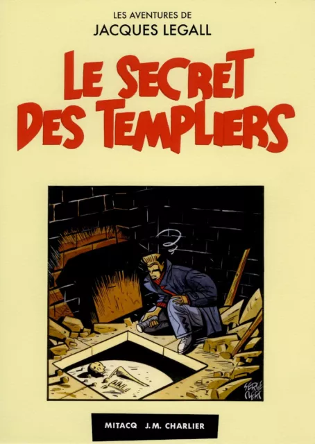 Clerc Jacques Legall Secret Des Templiers Essai Tirage Pigmentaire Papier Canson