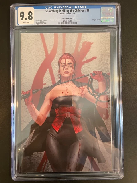 SOMETHING IS KILLING THE CHILDREN #25 CGC 9.8 **Yoon VIRGIN VARIANT**  NM