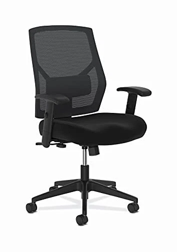 HON Crio High-Back Task Chair - Fabric Mesh Back Computer Chair for Office De...