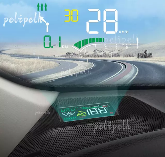 HUD Digital Head Up Display Projector Speed For Mitsubishi Eclipse Cross 18-2020