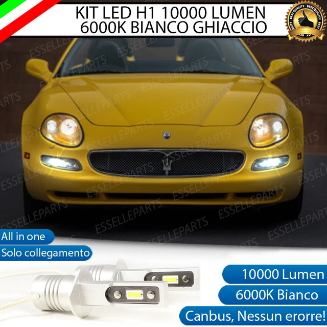 Maserati Led KIT LED MASERATI Gt Lampade H1 Fendinebbia Canbus 6000K 10000 Lumen No ...