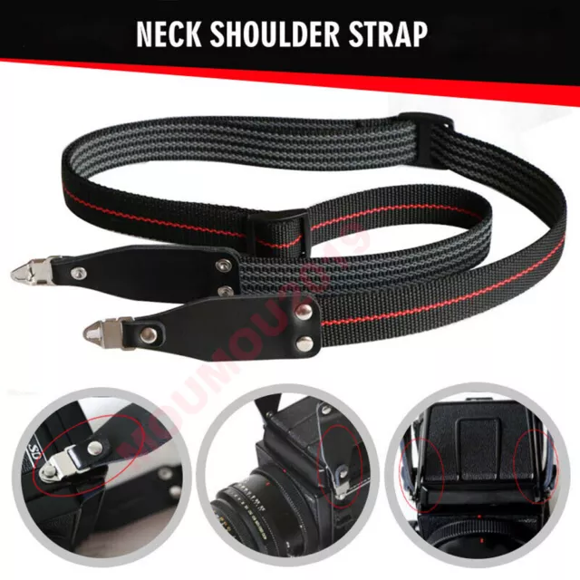 New Mamiya Neck Shoulder Strap For RB67 RZ67 M67 M645 C330 C220 Camera With Lugs