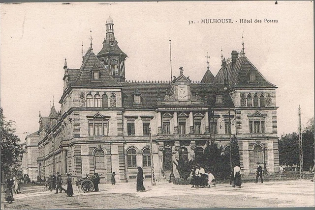 CPA Mulhouse La Fonderie - Carte Postale Ancienne 68 Alsace - Début 1900