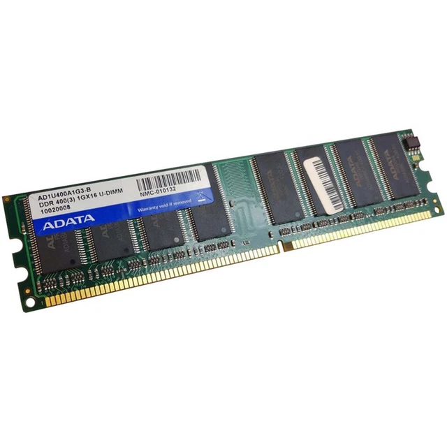 ADATA DDR1 1GB 400mhz Pc3200 Ram Memoria Modulo Dimm Computer Fis ...
