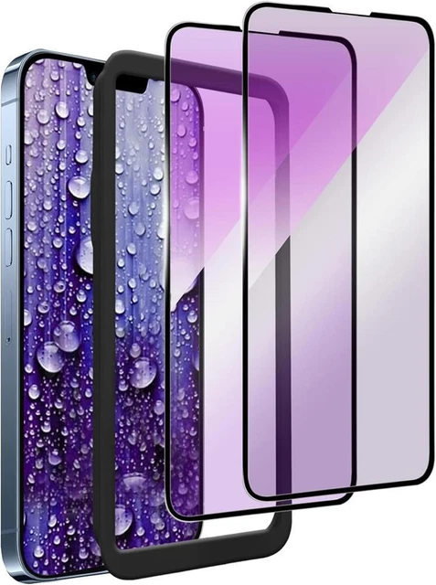 Anti-Blue Light Screen Protector for iPhone 13 Pro Max Eye Protection [2 Pack]