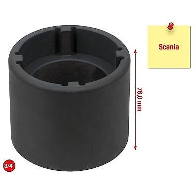KS TOOLS 3/4" Tuerca Llave para Scania, 4 conos interiores Ø 58mm