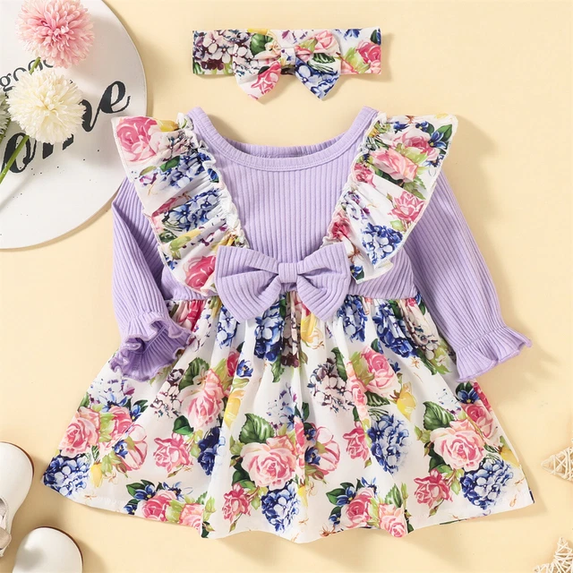 bambini bambine carino festa compleanno tutù abito manica lunga principessa 7