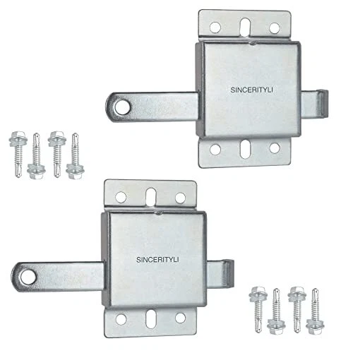 GARAGE DOOR SIDE Lock Inside Deadlock for Most Garage Door Galvanized