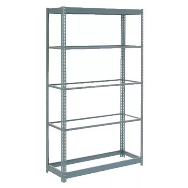 Global Industrial Heavy Duty Shelving 48"W x 12"D x 60"H With 5 Shelves No Deck