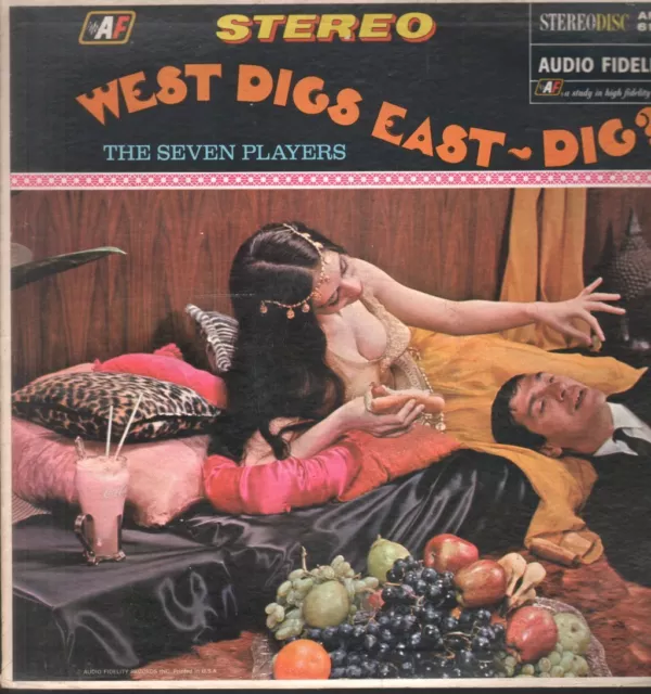 Seven Players West Digs East - Dig? LP vinyl USA Audio Fidelity 1967 stereo