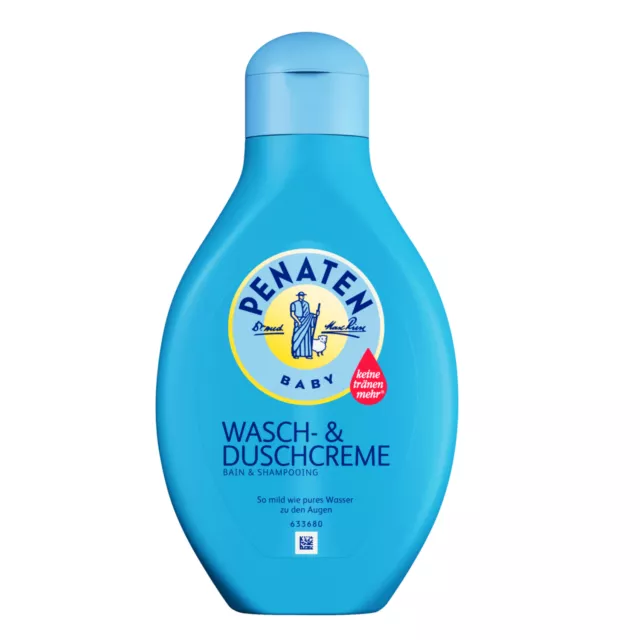 400ml Penaten Baby Wasch- & Duschcreme Babypflege mild zu den Augen sanft Haut