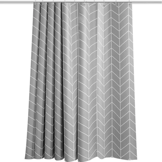 Modern Designer PEVA Bathroom Shower Curtain Anti-mold High Quality Durable New