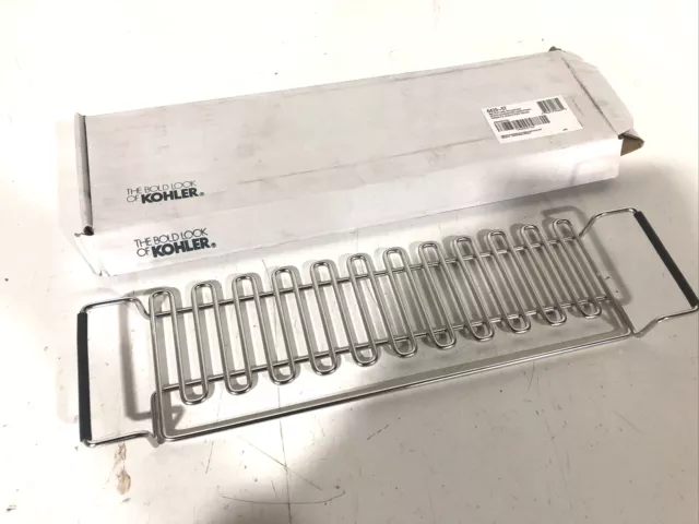 Kohler Strive Stainless Steel Sink Utility Rack 6429-ST New