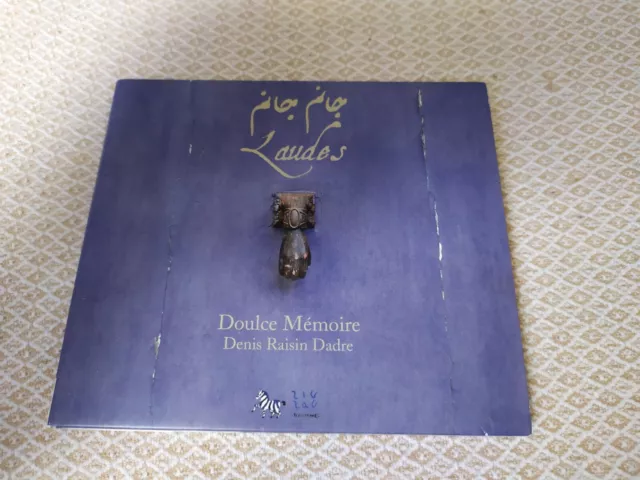 Ensemble Doulce Mémoire : Laudes - Denis Raisin Dadre - CD Zig Zag