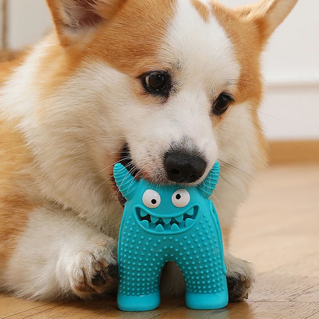 Dog Chew Toys for Aggressive Chewers,Indestructible Tough Durable Squeaky DogToy