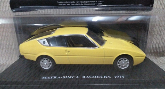 Matra - Simca Bagheera 1973 - Modèle Presse - 1/43 - Autos Miniatures