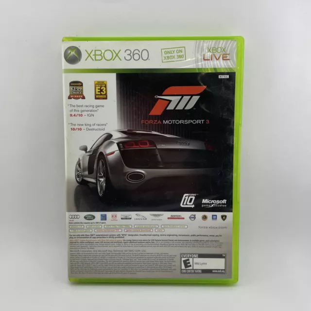 Forza Motorsport 3/ Halo ODST Combo Pack (Microsoft Xbox 360, 2009)