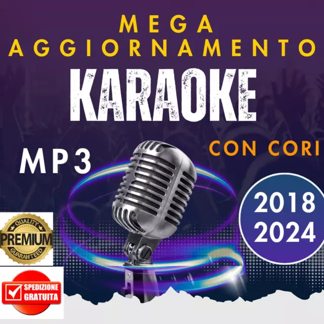 5600 Basi Musicali Mega Aggiornamento Gold Karaoke Mp3 Top 2018/2024 + Sanremo