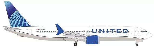 Herpa Wings 1:500 Boeing 737 Max 9 United Airlines (N37522) 536991