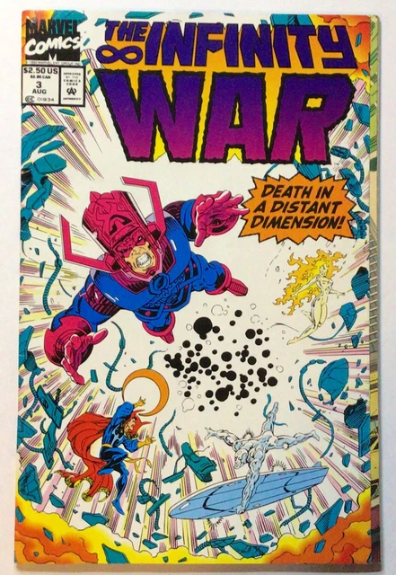 Comic Book - The Infinity War #3 - Aug 1992 - Marvel Comics - Uncertified - FN+