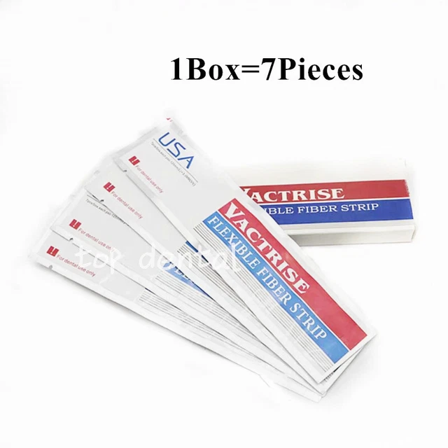 Dental Flexible Fiber Strip Stick Adhesive Braided Glass Connect Fibers Stick