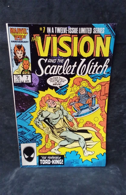 The Vision and the Scarlet Witch #7 1986 marvel Comic Book