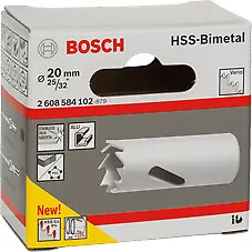 Bosch-A Sega A Tazza Bimetallica Hss D  20