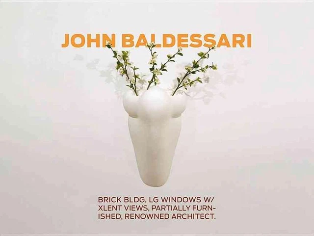 John Baldessari: Brick Bldg, Lg Windows W/Xlent Views, Partially Furnished, Reno