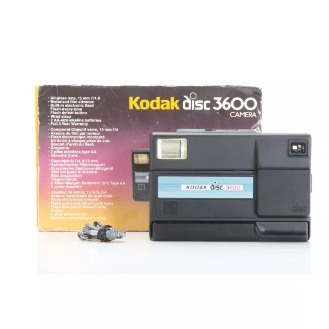 Kodak Disc 3600 Caméra + Top (254132)
