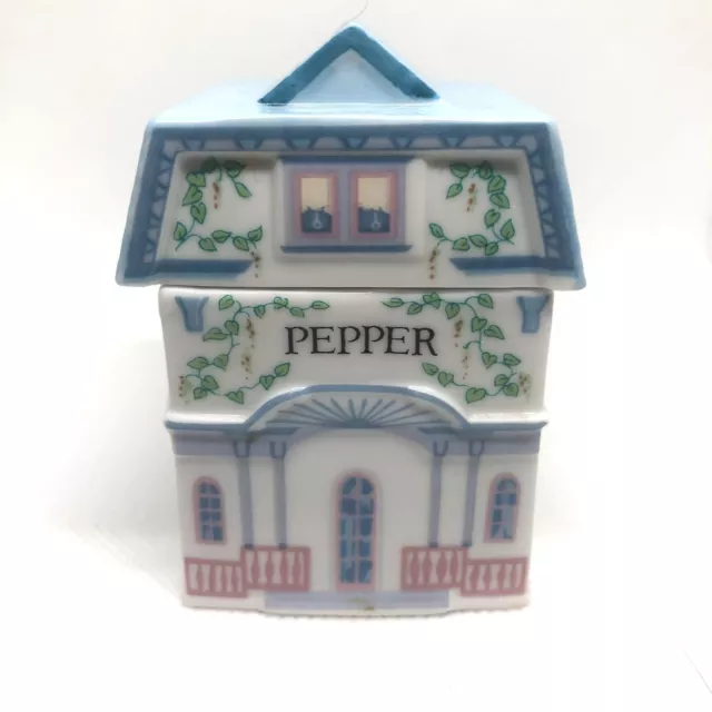 Vtg 1989 Lenox Spice Village Pepper Spice Jar Gently Used 1989 No Box