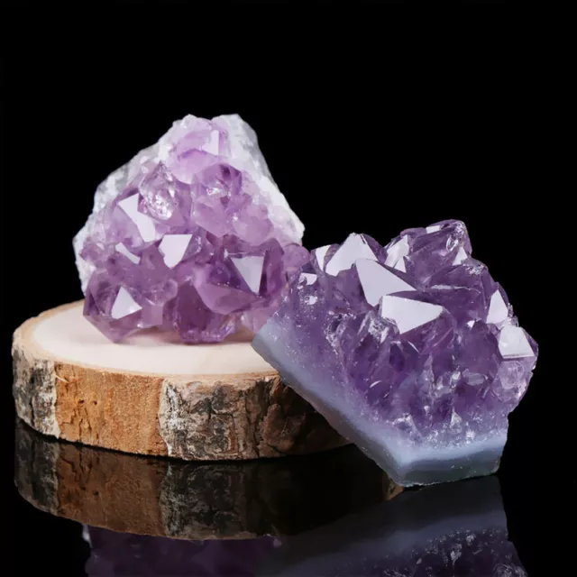 10-20g Natürlich Amethyst Druzy Geode Quarz Bergkristall Edelstein Cluster Reiki