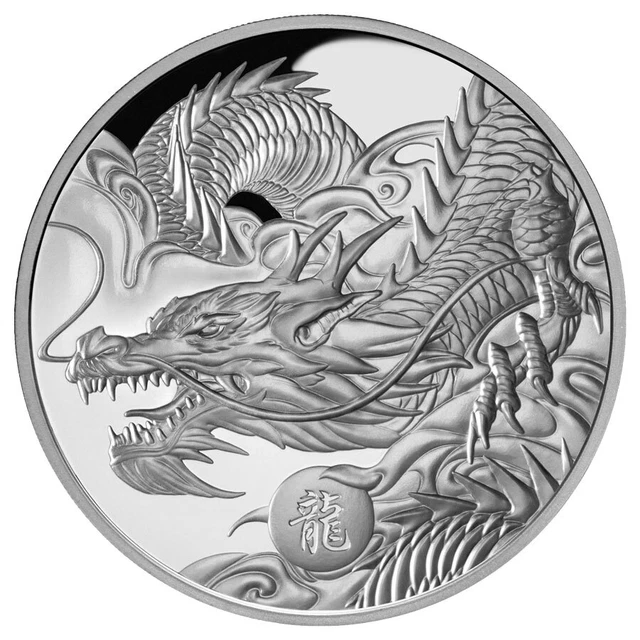 Niue 2024 Lunar Year of the Dragon 1 oz Silver Proof Coin PRESALE