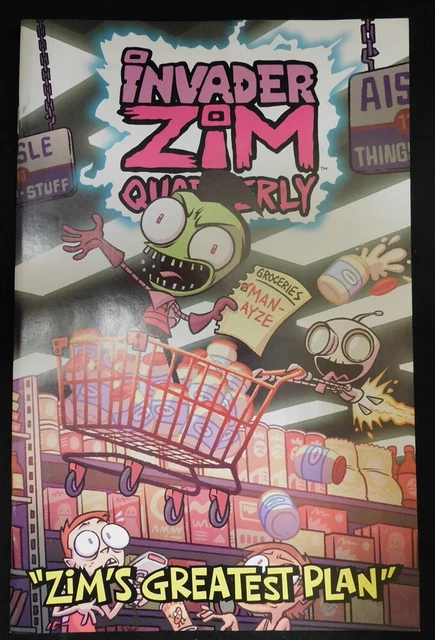 Invader Zim Quarterly Zim's Greatest Plan 1 C Oni Press Variant Comic 2020 Vf/Nm