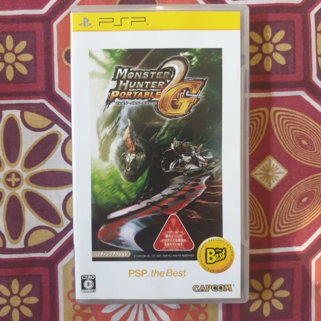 Monster Hunter Freedom Unite Portable 2G (Sony PSP) Japan Complete with Manual