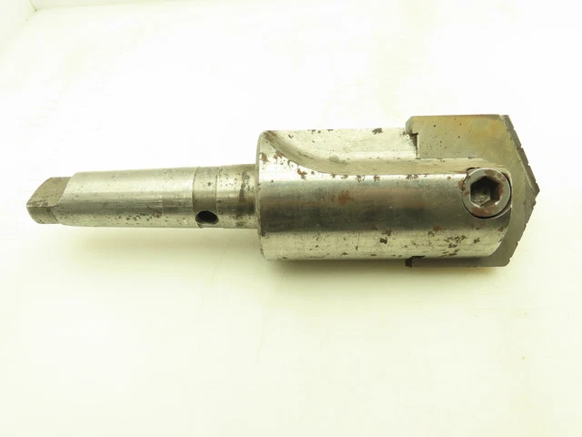 MT5 #5 Morse Taper Shank Spade Drill Insert Holder 4" Blade G Series Coolant