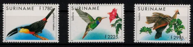 Surinam; Vögel 1995 kpl. **  (42,-)