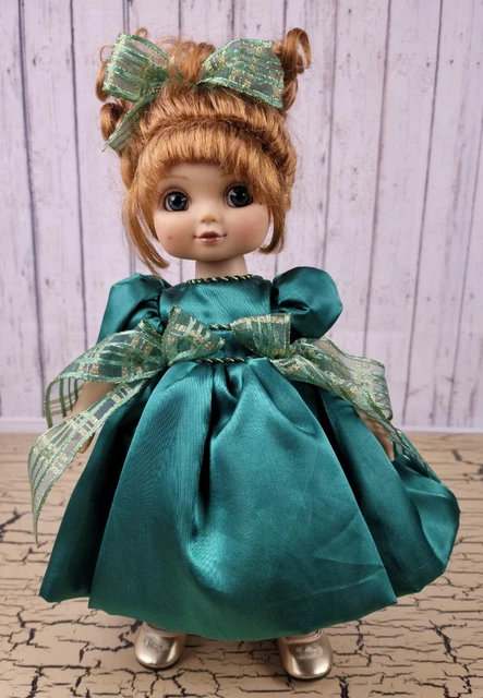 Vtg Adora Belle Marie Osmond Christmas Holiday 2000 Doll Xmas Green Dress Rare