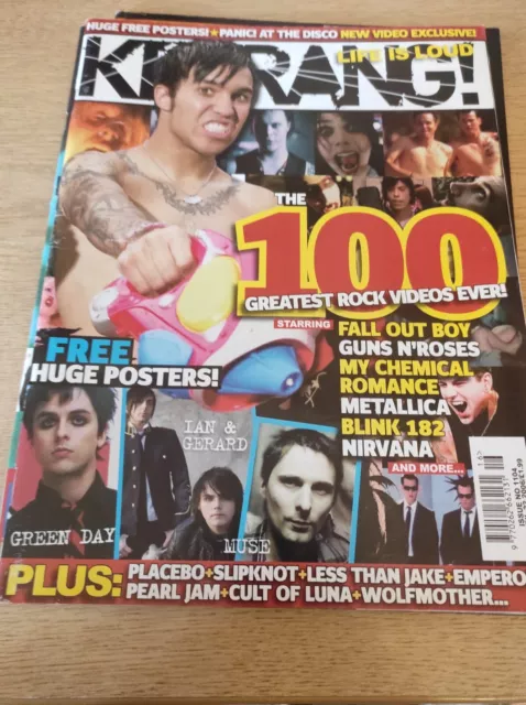 Kerrang! Magazine 22nd April 2006, 100 Greatest Videos Ever - B175