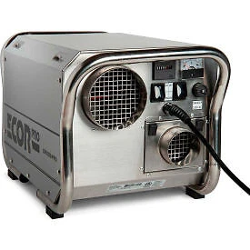 Ecor Pro Steel Desiccant Dehumidifier, 4 Hole System, 11.7 Amps, 1400 Watt,