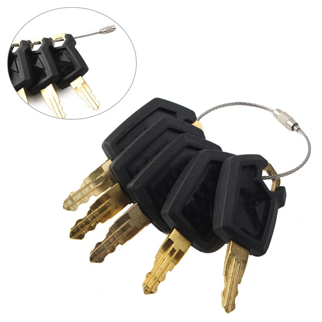 5x Ignition Keys For Caterpillar CAT Heavy Equipment 980K 980H 416C 248B 5P8500