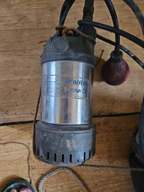 FOTING Schmutzwassertauchpumpe 400W - 11000 L/h Leistung Mit 10m Kabel Für Pool, Teich & Keller