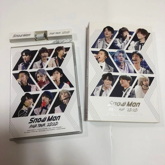 SNOW MAN ASIA TOUR 2D.2D Blu-ray 2-Disc Set Compact Concert EUR