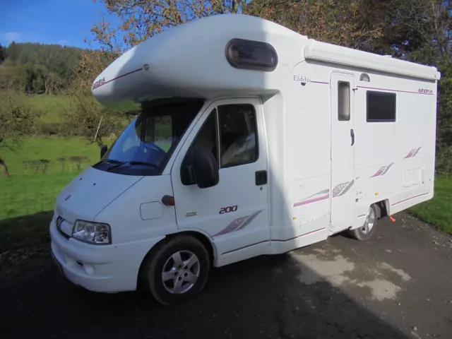 Elddis Autoquest  200 4 Berth End Washroom 2006 Motorhome For Sale