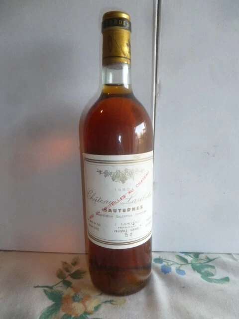 Vin   Sauternes  1980
