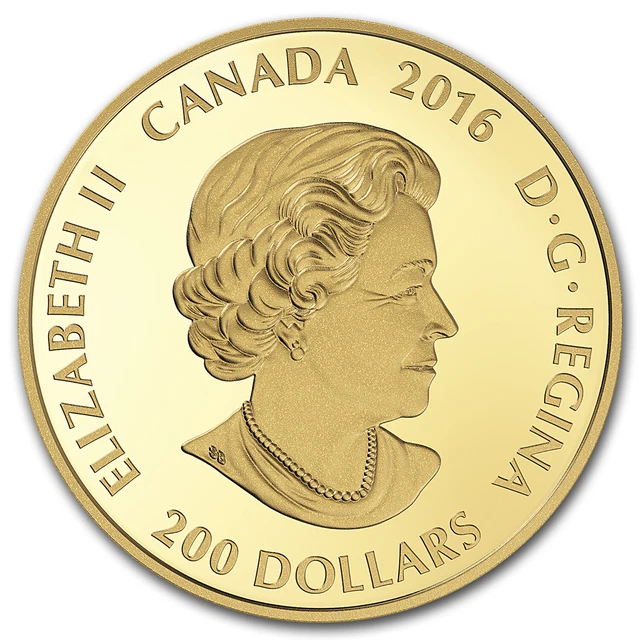 2016 Canada 1 oz Proof Gold $200 Diwali Festival of Lights - SKU #104095 2