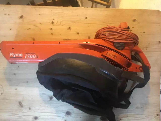 Flymo garden on sale vac plus