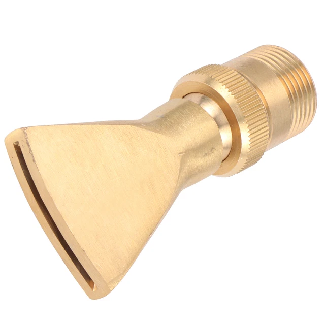 Buse De Fontaine à Eau Filetage Femelle G1/2 Pour Bassin De Jardin - Acier Inoxydable Et Cuivre, Réglable 0,5-2 M³/h