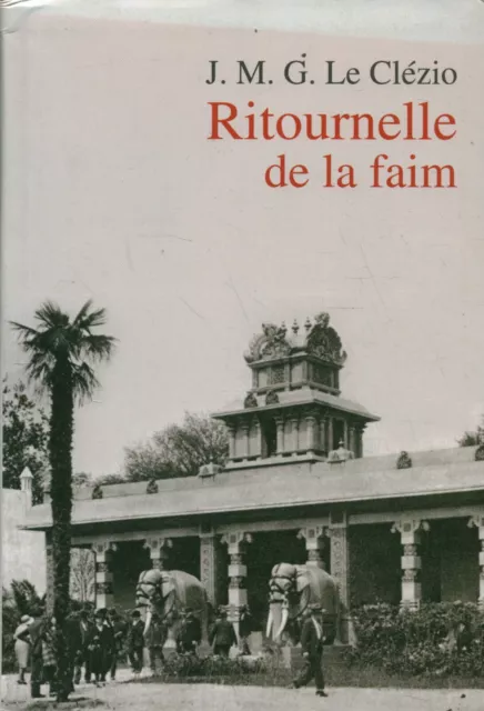 Livre ritournelle de la faim J. M. G. Le Clézio Gallimard le grand livre du mois