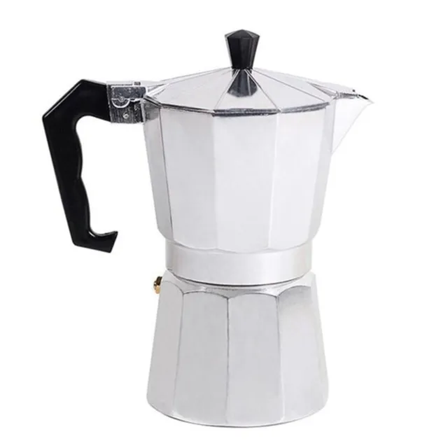 Aluminium Espressokocher Kaffeekocher Espresso Maker Mokka Kanne für Gasherd